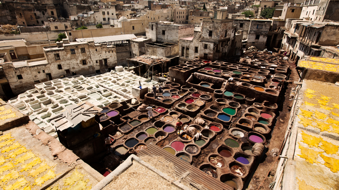 leather places in Fez